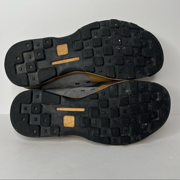 The North Face Hiking Shoes Leather Suede Upper Grey Blue Lace Up Low Cut Size 7 - Picture 9 of 13